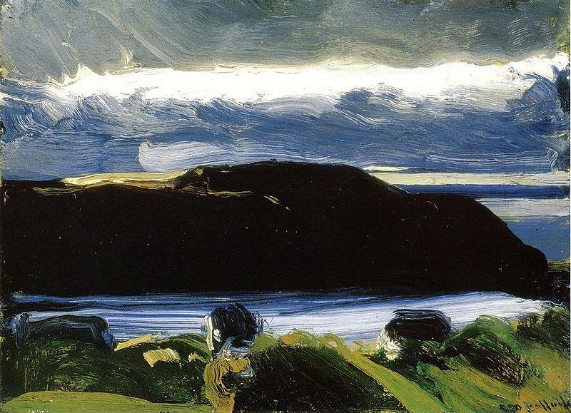 George Wesley Bellows Breaking Sky, Monhegan oil painting image